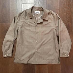 Joseph & Feiss Men's Chore Jacket Size XL Tan Light Brown